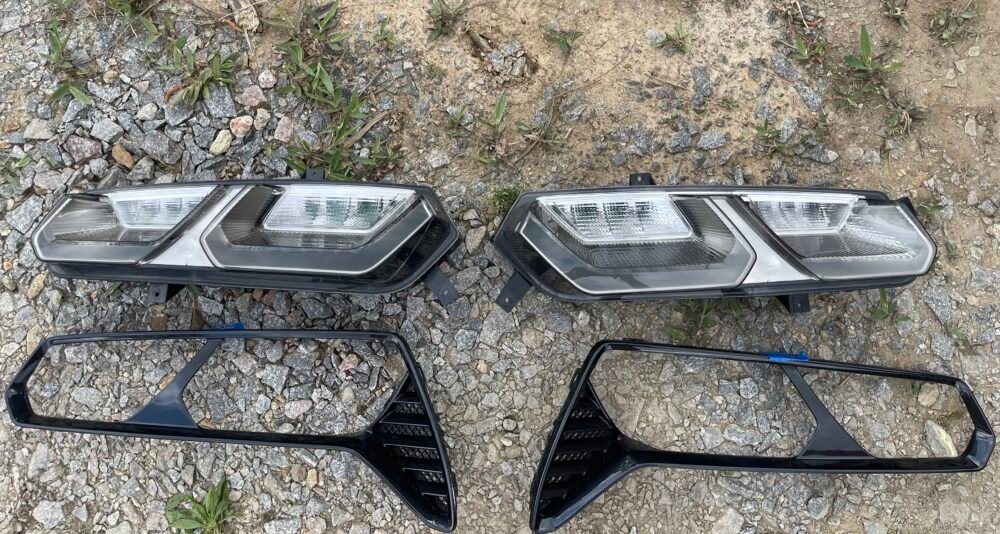2016 Z06 Corvette Smoke Tail lights Pair