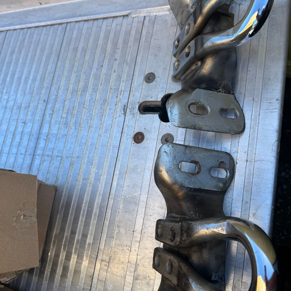 2022 F-350 Chrome Tow Hook Assembly Pair